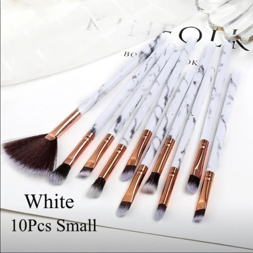Marble Makeup Brush Set